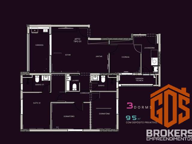 #23 - Apartamento para Venda em Guarulhos - SP - 3